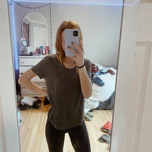 USED MOSSIMO Grey Soft T-shirt. Size XS.